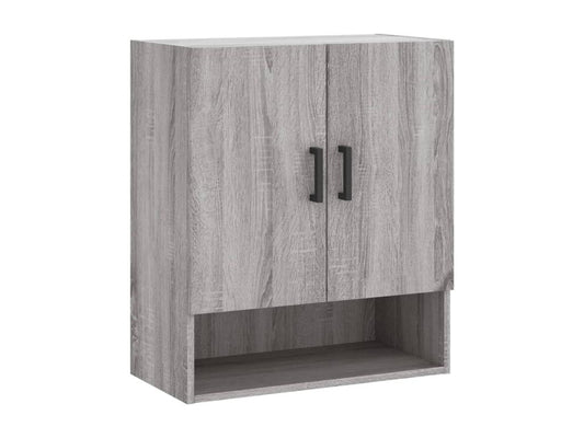 Armoire en bois composite, 60 x 31 x 70 cm, grise