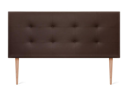 Lit en cuir, 160 x 115 cm, marron
