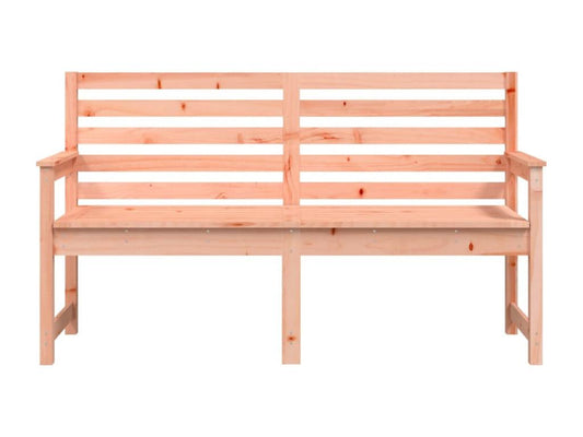Banc en bois massif, 159,5 x 48 x 91,5 cm, marron