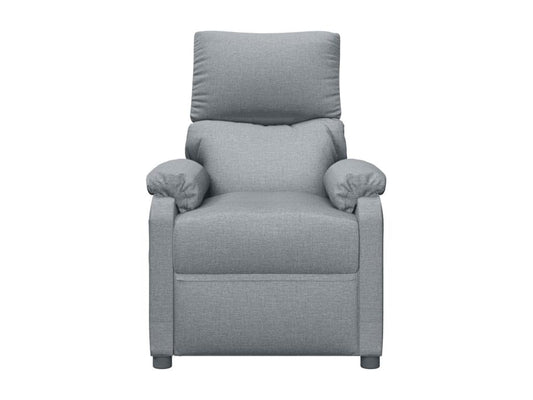 Fauteuil d'appoint en tissu gris