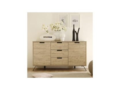 Meubles de maison en bois effet chêne, naturel