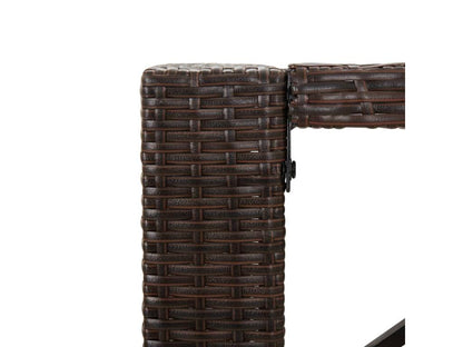 Table, 145 x 80 x 110 cm, marron