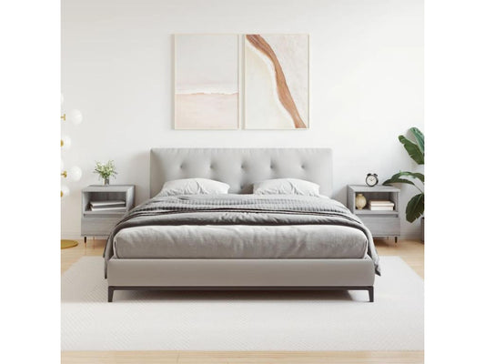 Ensemble de meubles 2 pièces, 40 x 35 x 50 cm, gris