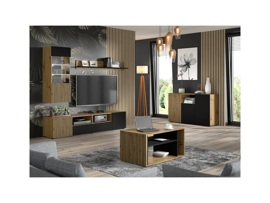 Meuble de maison, 115 cm, noir