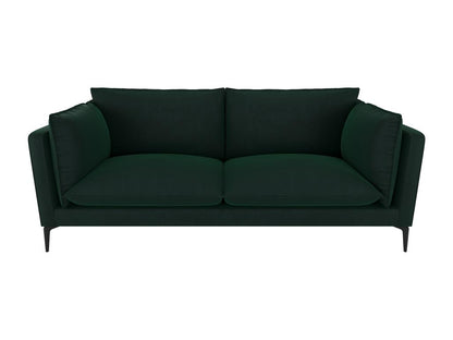 Canapé en velours vert