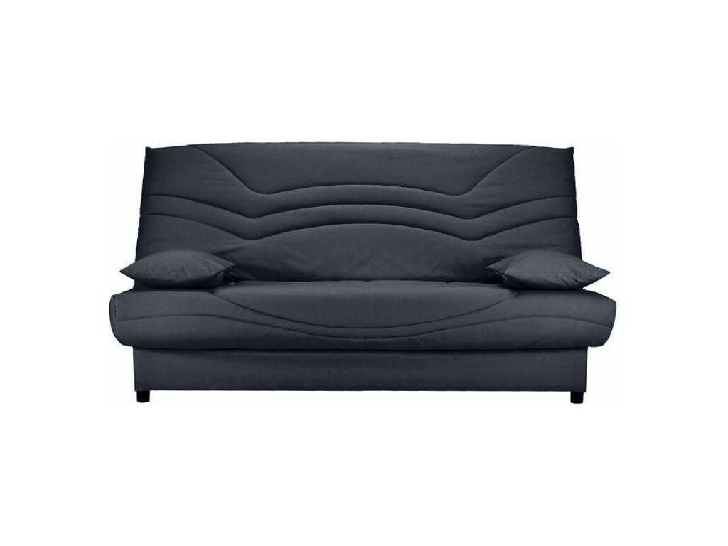 Lit en tissu, 130 x 190 cm, bleu