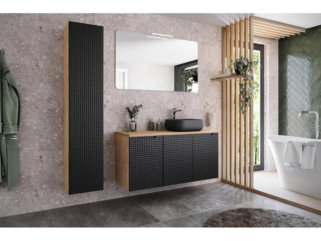 Armoire, 90 x 46 x 57 cm, noire