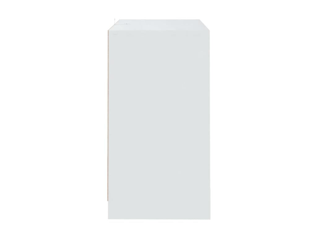 Buffet en bois d'ingénierie, 70 x 41 x 75 cm, blanc