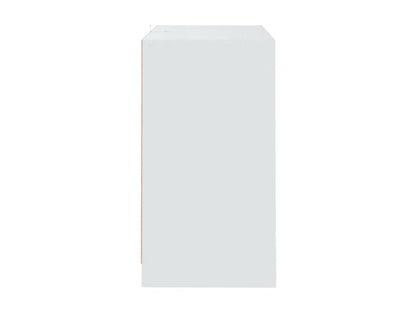 Buffet en bois d'ingénierie, 70 x 41 x 75 cm, blanc