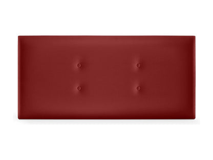 Lit en cuir, 105 x 50 cm, rouge