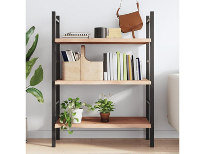 Étagère en chêne massif, 100 x 40 x 2 cm, finition naturelle