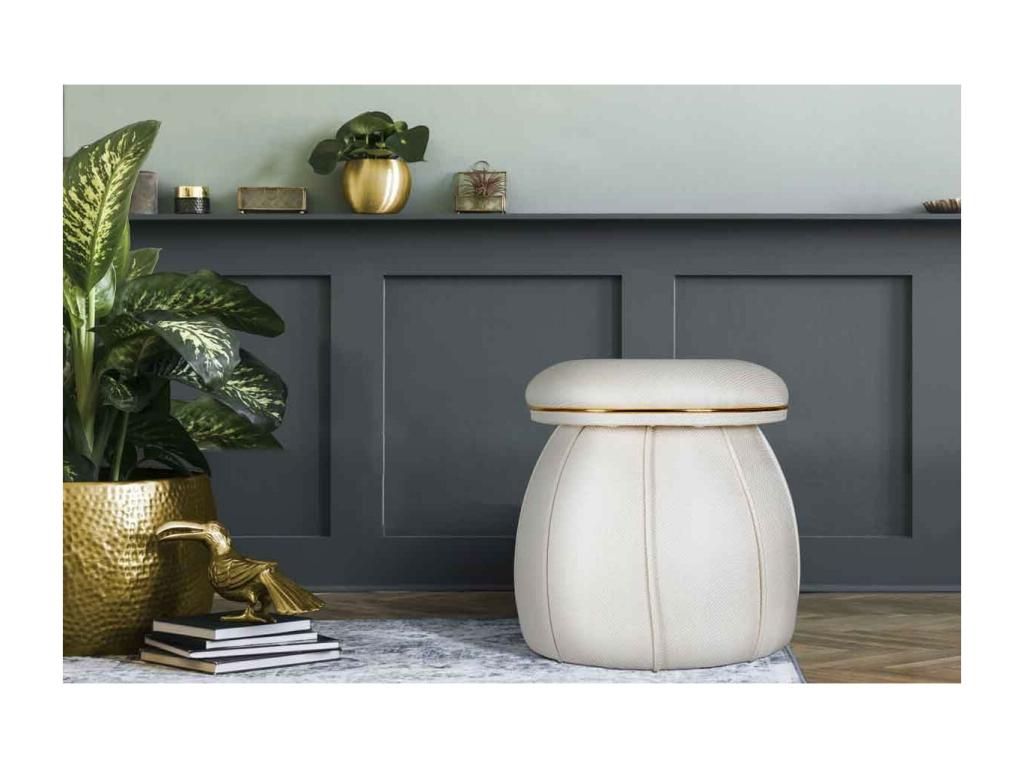 Meuble de maison, 55 cm, doré