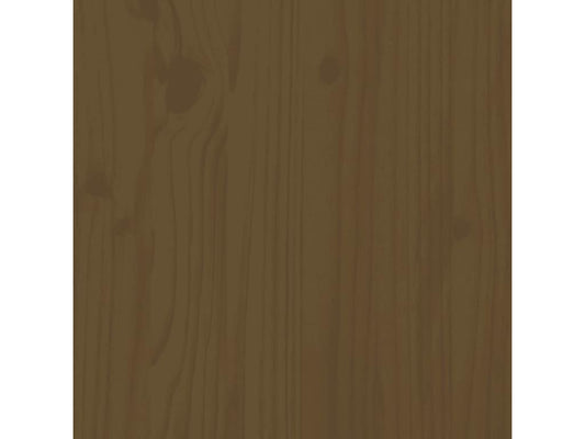 Ensemble de mobilier de jardin 4 pièces en pin massif, marron