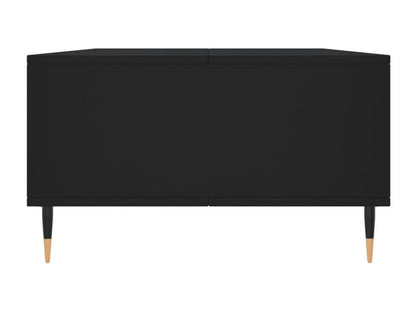 Table basse en bois composite, 104 x 60 x 35 cm, noire