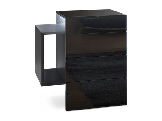 Table, 60 x 63 x 37 cm, noire
