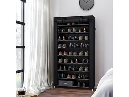 Armoire en fer, 160 cm, noire