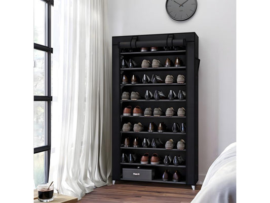 Armoire en fer, 160 cm, noire