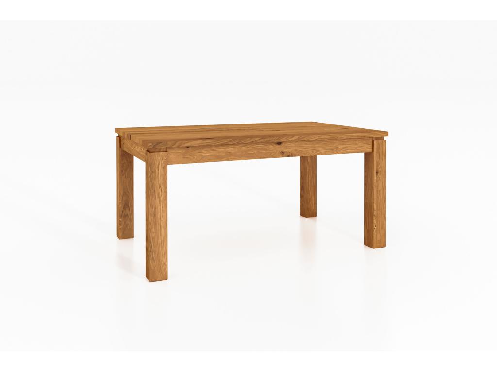 Table en bois effet chêne, 90 x 170 cm, naturel