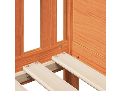 Cadre de lit, marron